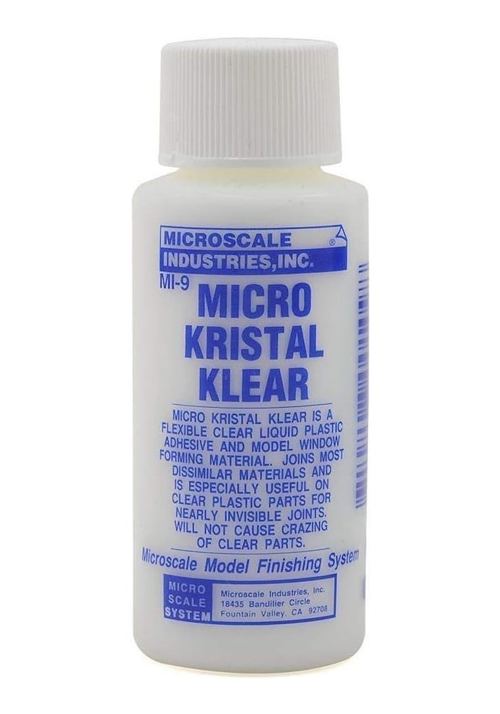 Microscale Industries Micro Krystal Klear Liquid Adhesive for Model Building - Image 1